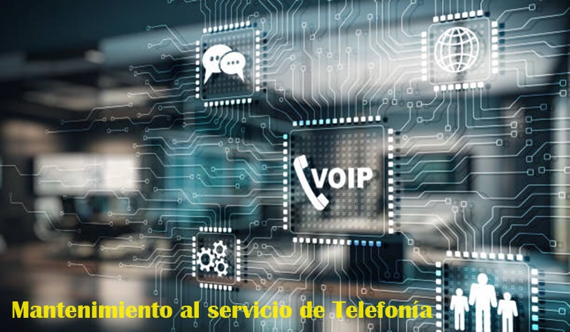 Mantenimiento al servicio de telefonia